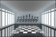 Vinilos temática ajedrez foto nº 4