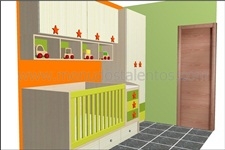 Diseño habitaciones infantiles para 

bebés foto nº 5