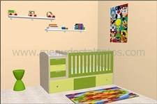 Diseño habitaciones infantiles para 

bebés foto nº 8