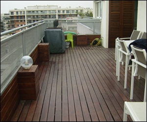 Venta e instalación tarima para terraza y jardín