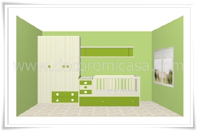 Habitación bebé rectangular 3