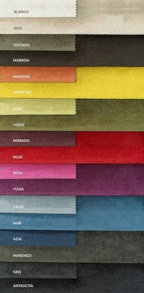 colores sofá