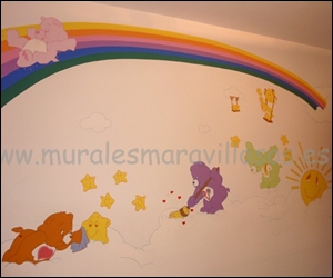 Murales en habitaciones infantiles